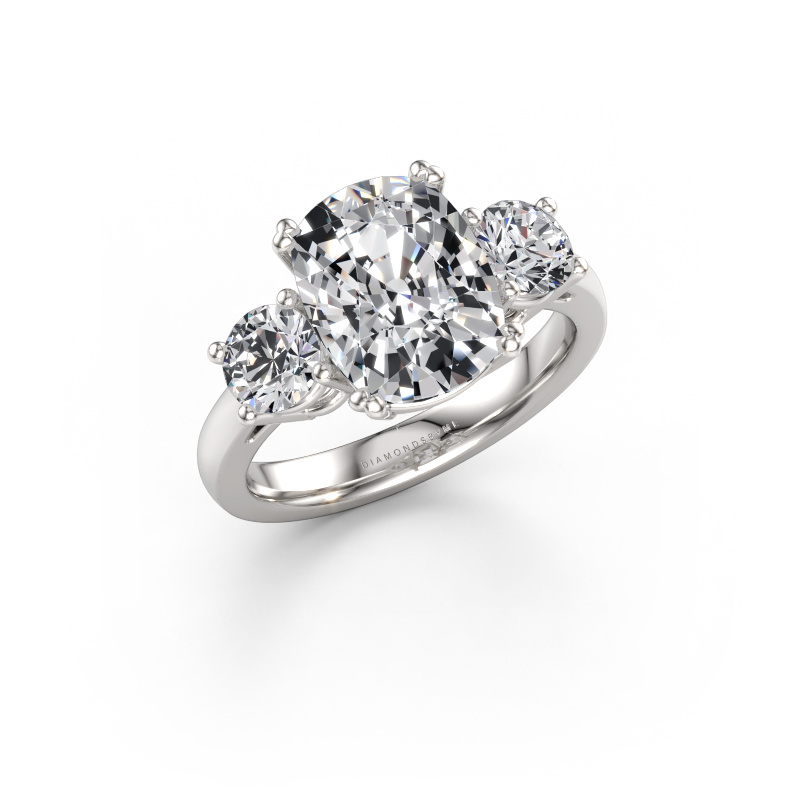 Bild av Förlovningsring Dominique CSH 1 950 platina Labbodlad diamant 4.30 crt