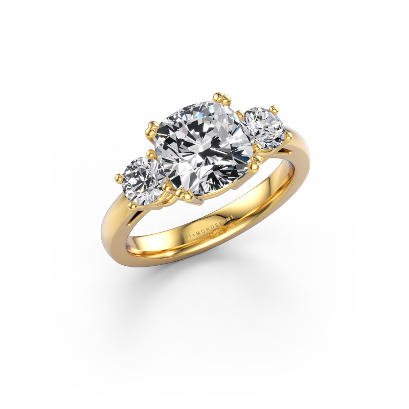 Immagine di Anello di fidanzamento Dominique CUS 1 585 oro Diamante lab grown 3.10 crt