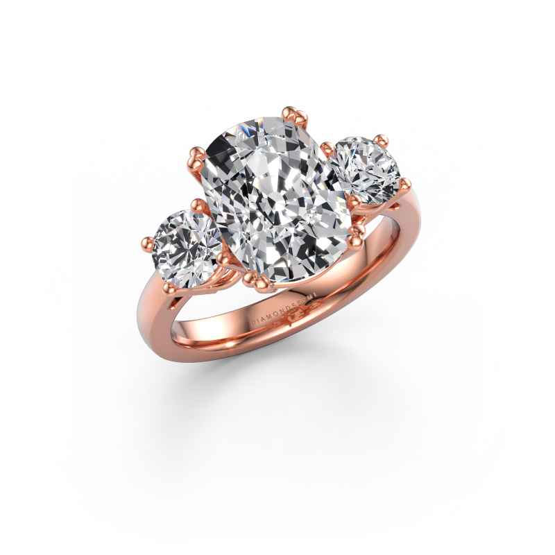 Immagine di Anello di fidanzamento Dominique CSH 1 585 oro rosa Diamante lab grown 5.00 crt