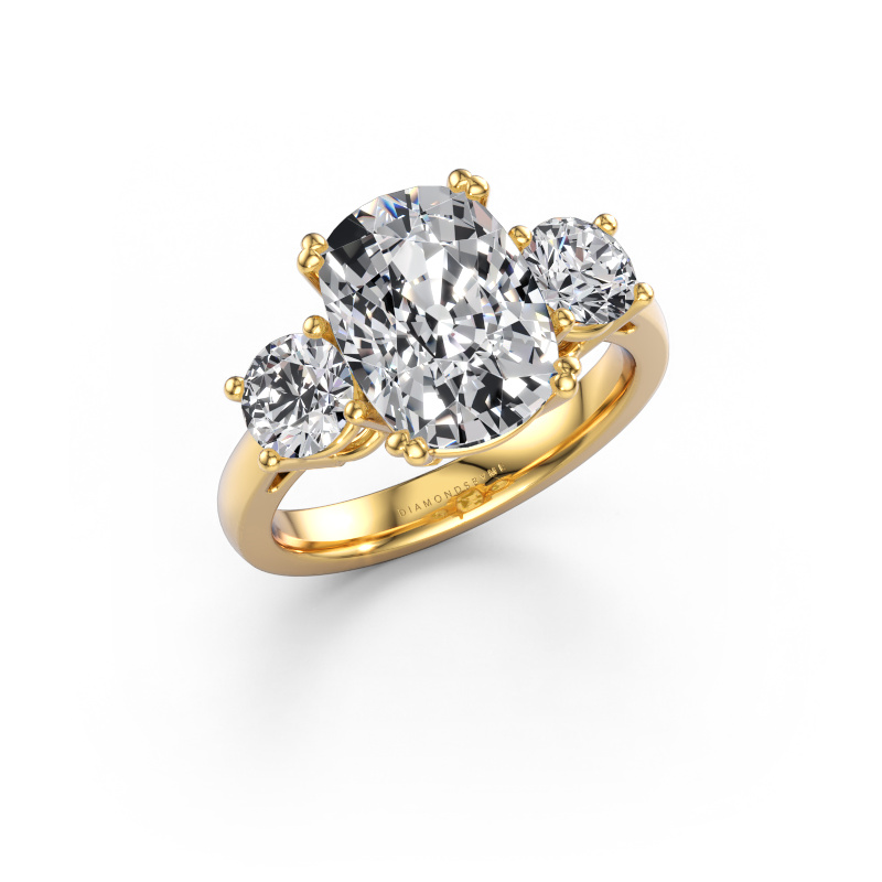Image of Engagement ring Dominique CSH 1 585 gold Lab grown diamond 5.00 crt