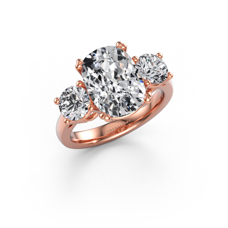 Bild av Förlovningsring Dominique CSH 1 585 roséguld Labbodlad diamant 5.70 crt