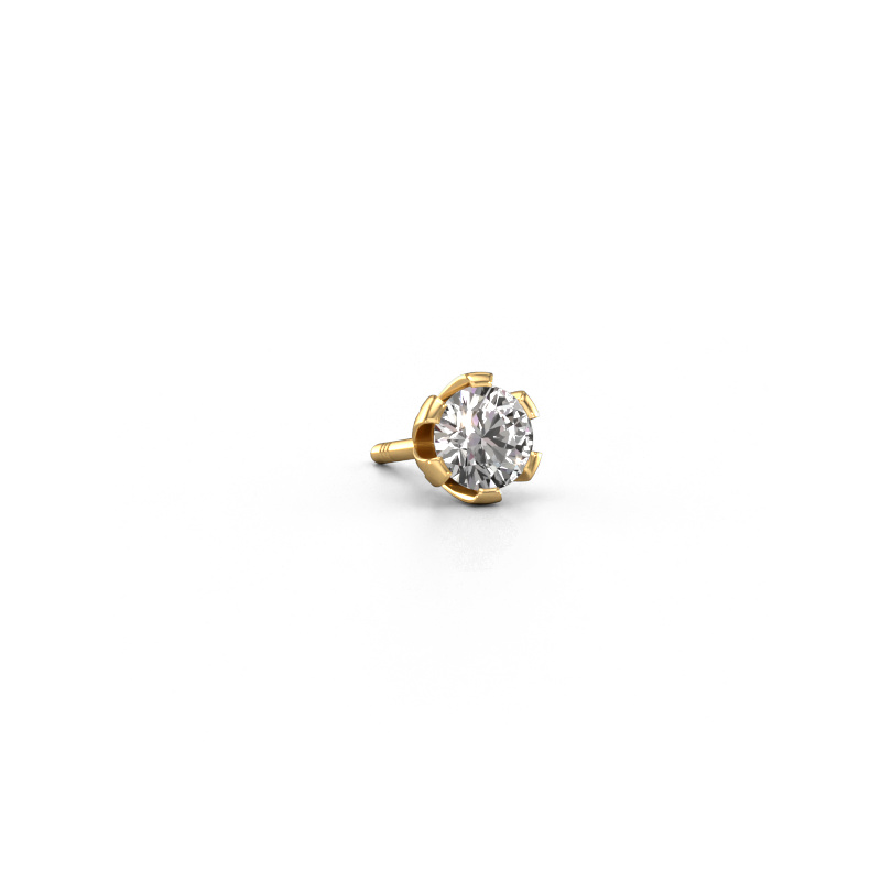 Image of Men's earring Donato 585 gold Diamond 0.25 crt