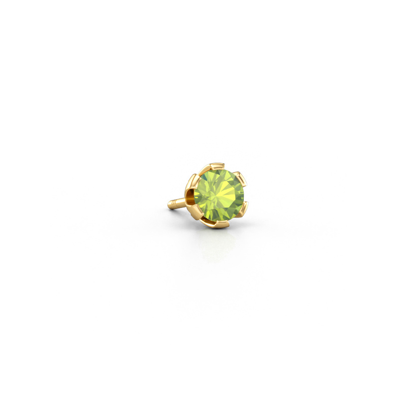 Bild von Herren Ohrstecker Donato 585 Gold Peridot 4.7 mm