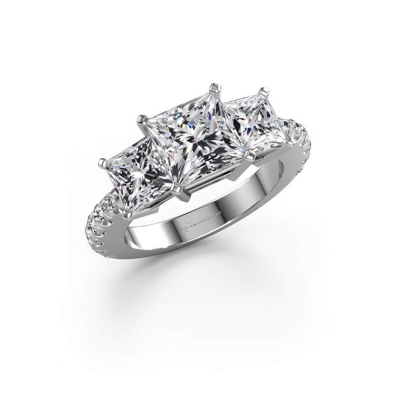 Bild von Verlobungsring Dorla 950 Platin Lab-grown Diamant 4.356 crt