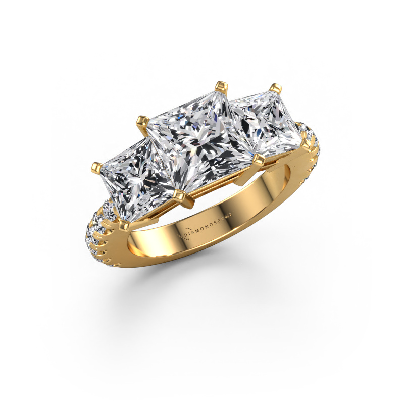 Image of Engagement ring Dorla 585 gold Lab grown diamond 5.63 crt