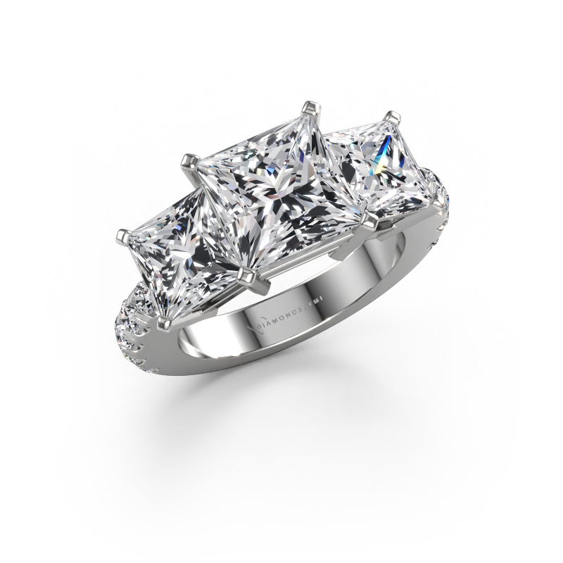 Bild von Verlobungsring Dorla 950 Platin Lab-grown Diamant 7.04 crt