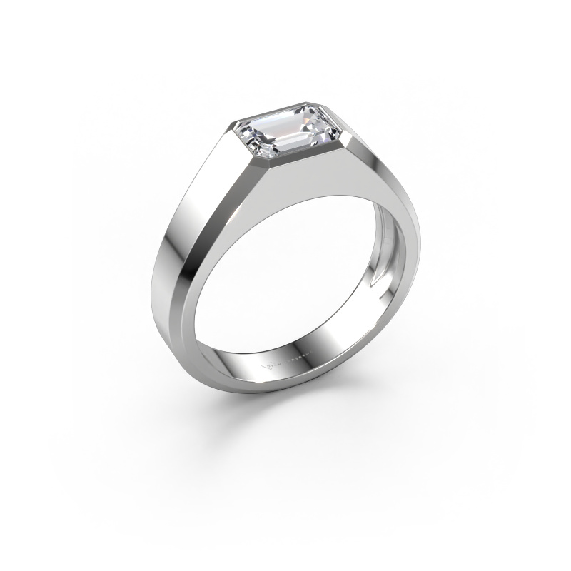 Image of Men's ring Dylan 1 585 white gold Diamond 1.50 crt