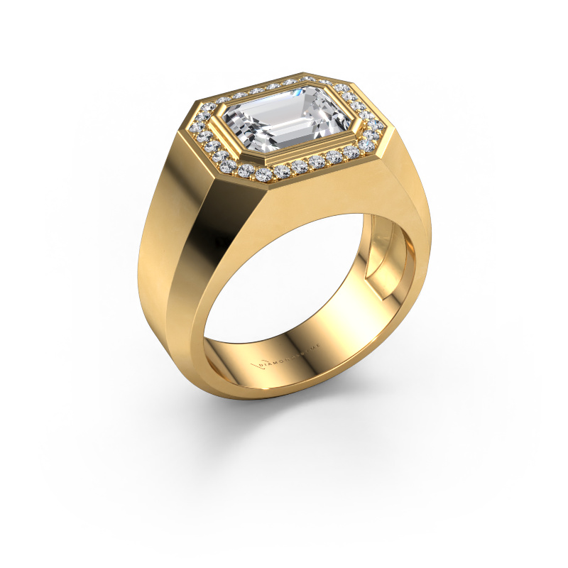 Image of Men's ring Dylan 2 585 gold Diamond 2.78 crt