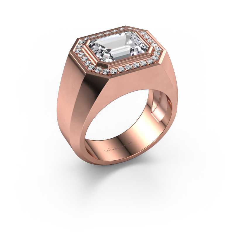 Bild von Herrenring Dylan 2 585 Roségold Lab-grown Diamant 3.80 crt