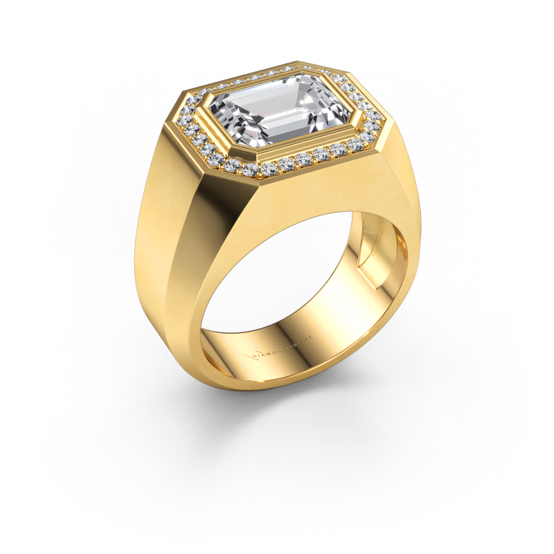 Bild av Herrring Dylan 2 585 gult guld Diamant 3.80 crt