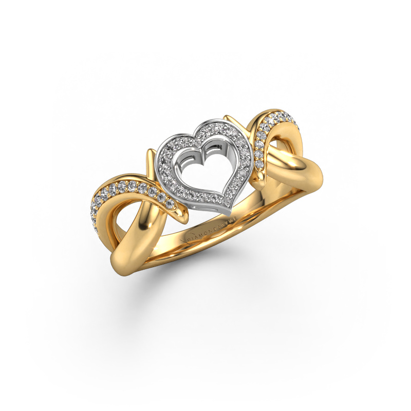 Bild von Ring Earlie 2 585 Gold Lab-grown Diamant 0.244 crt
