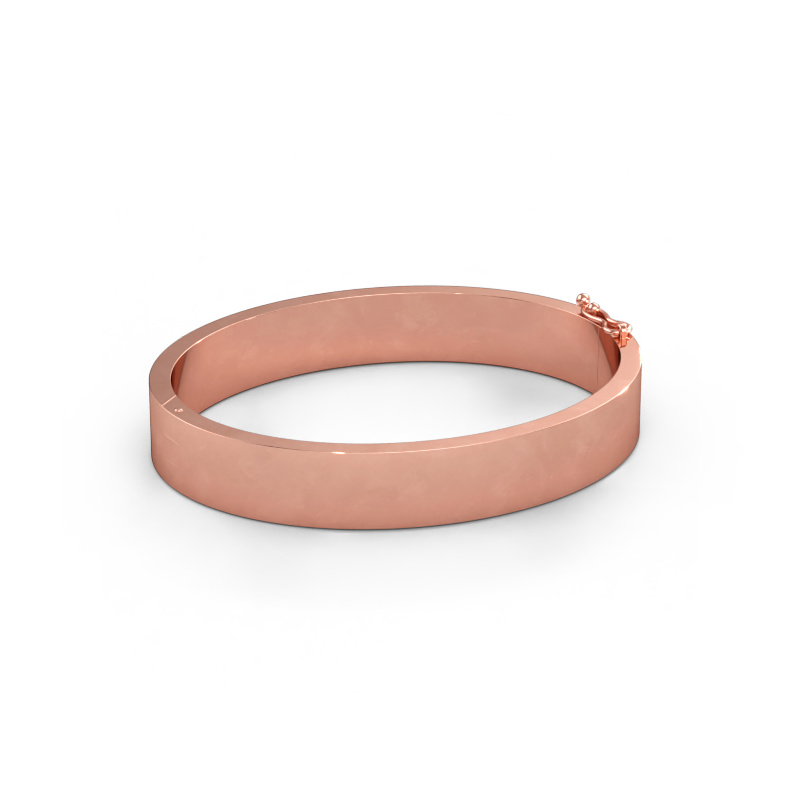 Immagine di Bracciale rigido Edra 10mm 585 oro rosa