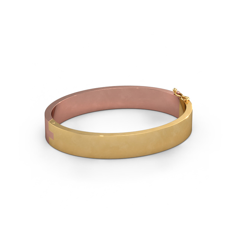 Image of Bangle Edra 10mm 585 rose gold