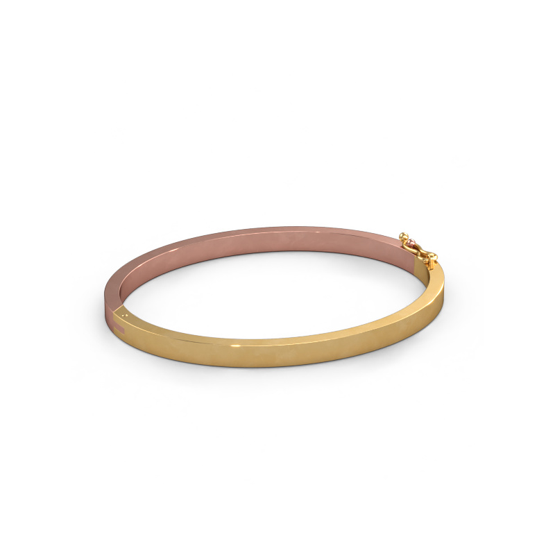 Image of Bangle Edra 4mm 585 rose gold