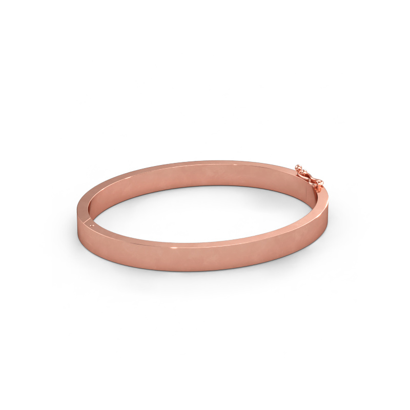 Bild av Armring Edra 6mm 585 roséguld