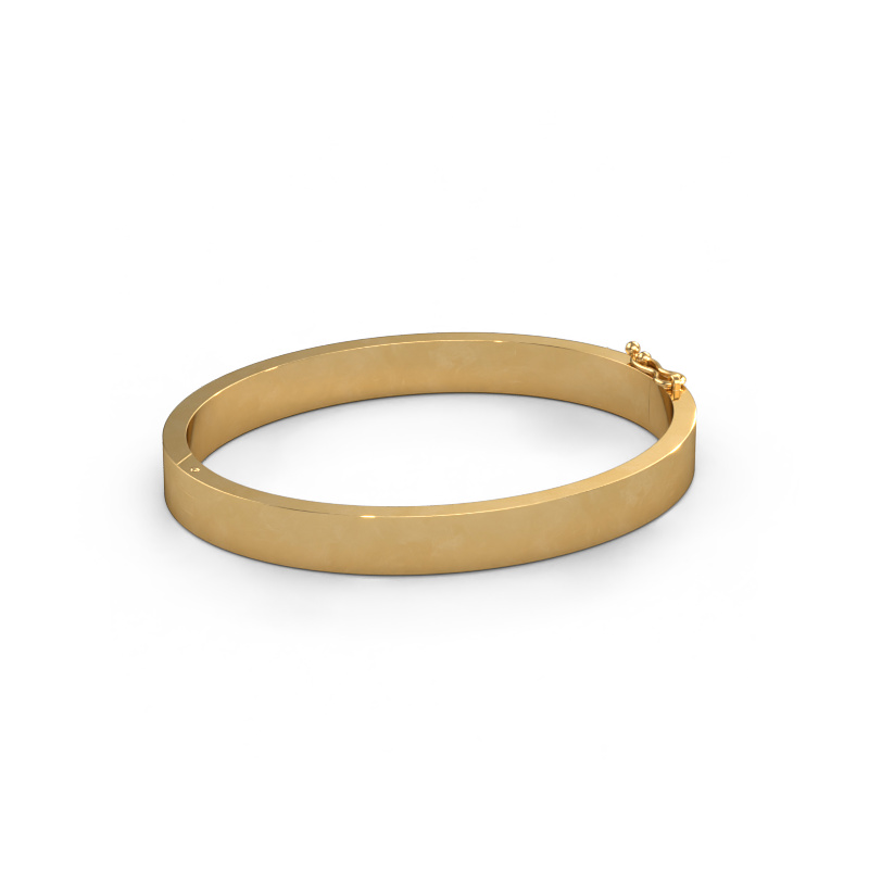 Image of Bangle Edra 7mm 585 gold