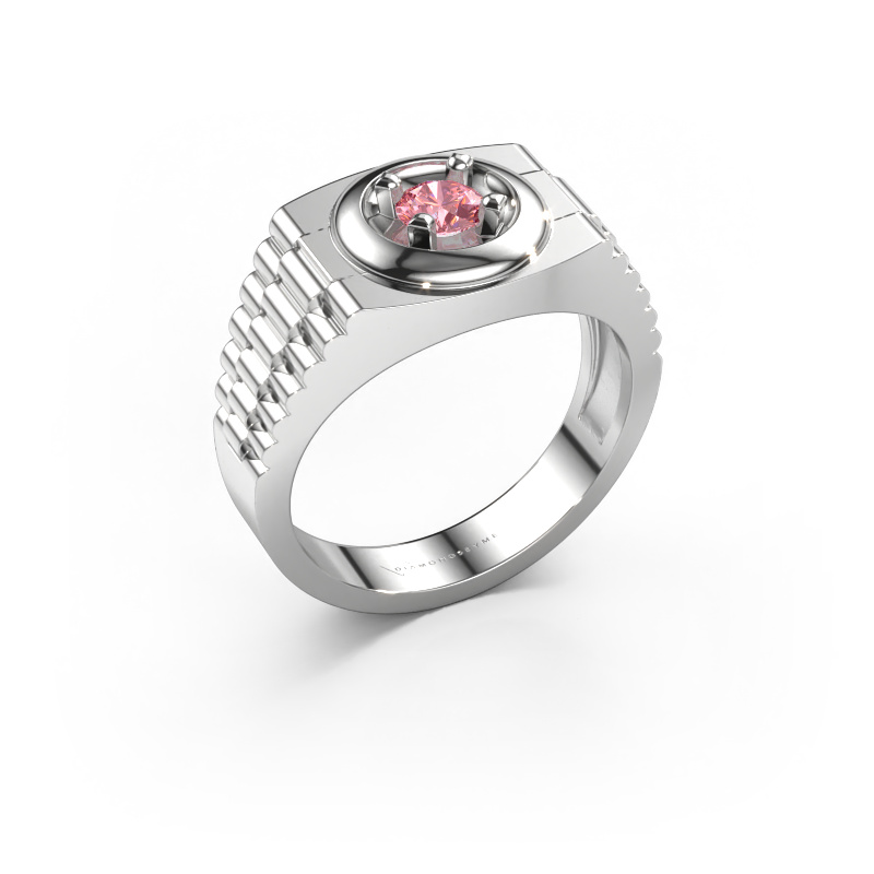 Bild von Herrenring Edward 950 Platin Rosa Labordiamant 4.7 mm