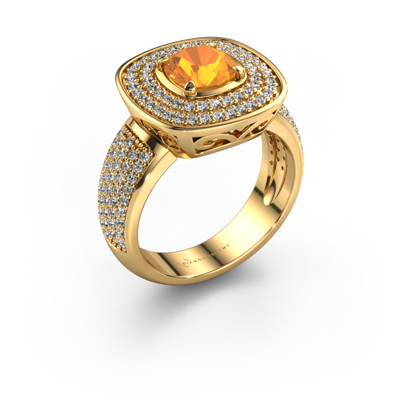 Bild von Ring Eliana 585 Gold Citrin 6 mm