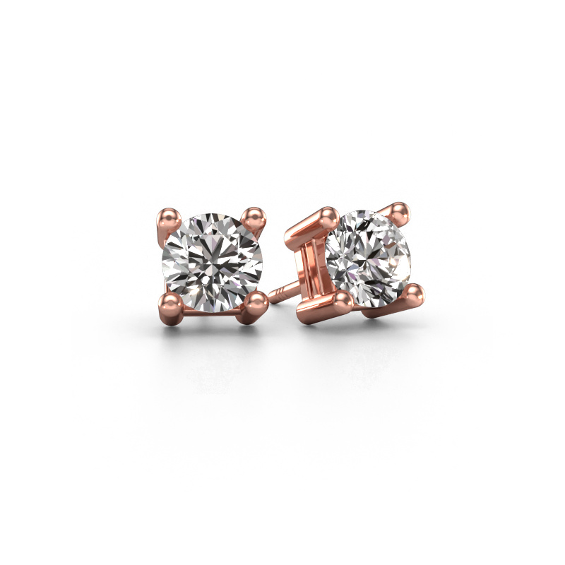 Bild von Ohrsteckers Eline 585 Roségold Diamant 2.00 crt