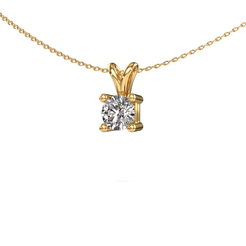 Image of Necklace Eline 585 gold Diamond 1.00 crt