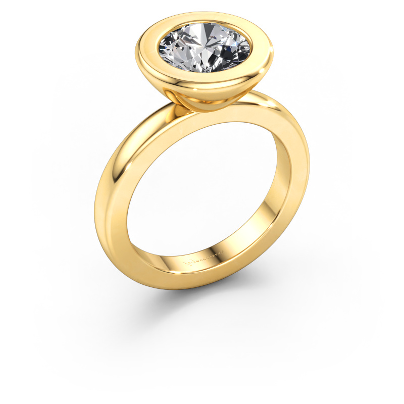 Immagine di Anello componibile Eloise Round 585 oro Diamante lab grown 2.00 crt
