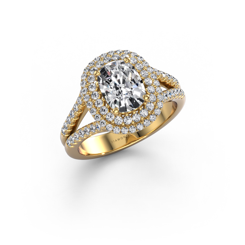 Image of Engagement ring Elvie CSH 585 gold Diamond 2.035 crt