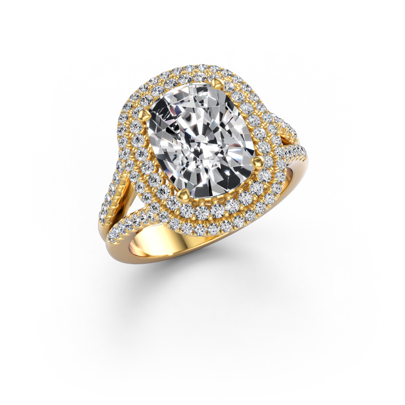 Bild von Verlobungsring Elvie CSH 585 Gold Lab-grown Diamant 4.12 crt