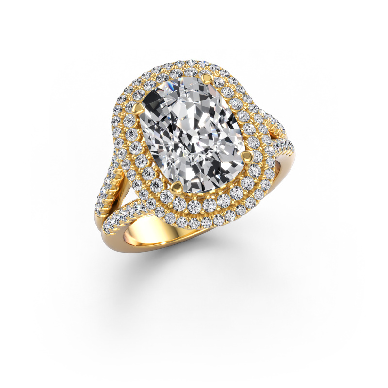 Image of Engagement ring Elvie CSH 585 gold Diamond 4.63 crt