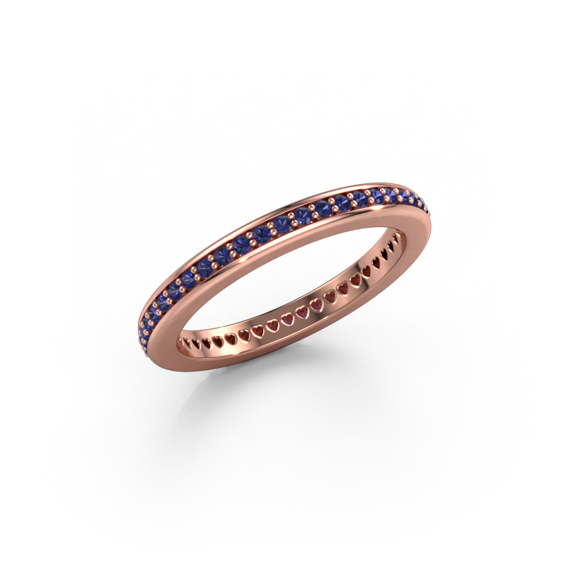 Bild von Vorsteckring Elvire 2 585 Roségold Saphir 1.2 mm
