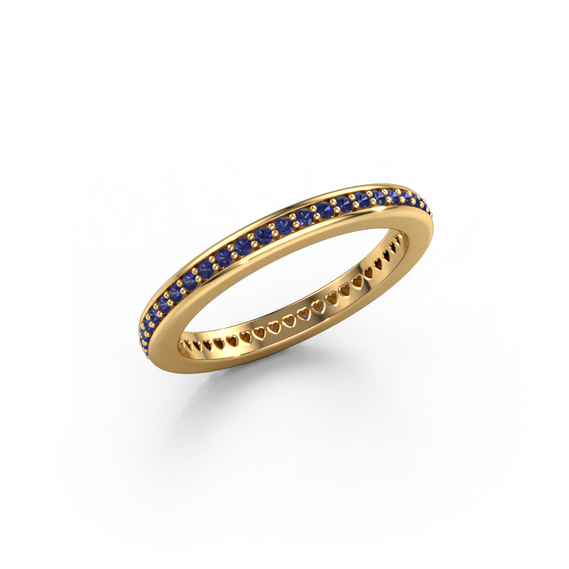 Bild von Vorsteckring Elvire 2 585 Gold Saphir 1.2 mm