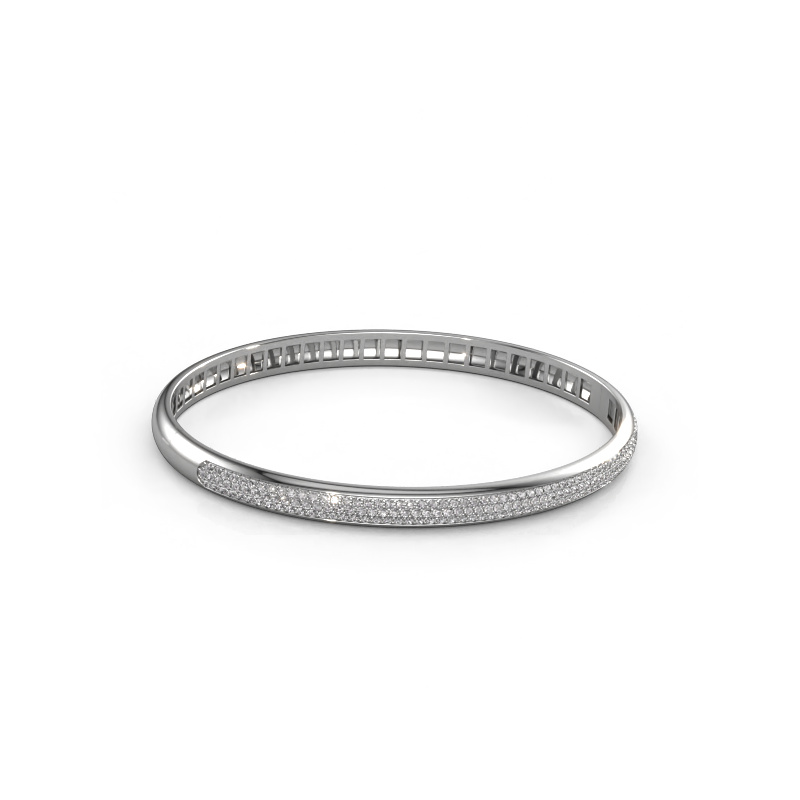 Bild von Armband Emely 5mm 585 Weißgold Zirkonia 1.1 mm