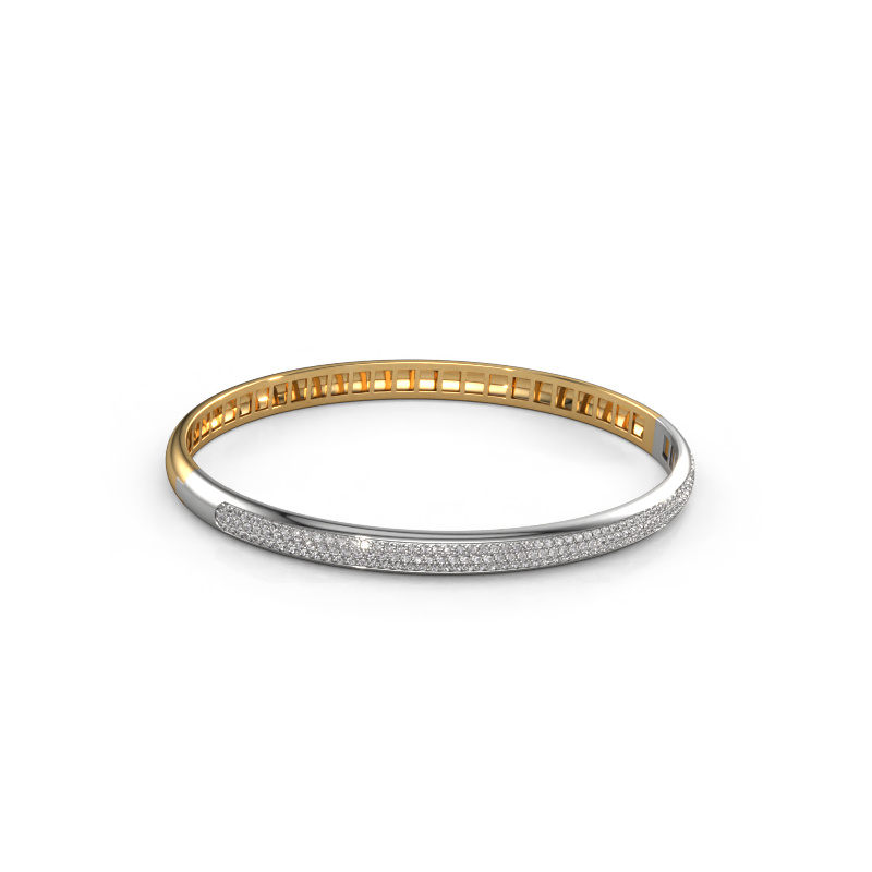 Image of Bracelet Emely 5mm 585 gold Diamond 1.178 crt
