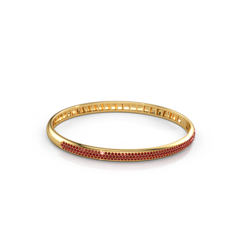 Immagine di Bracciale Emely 5mm 585 oro Rubino 1.1 mm