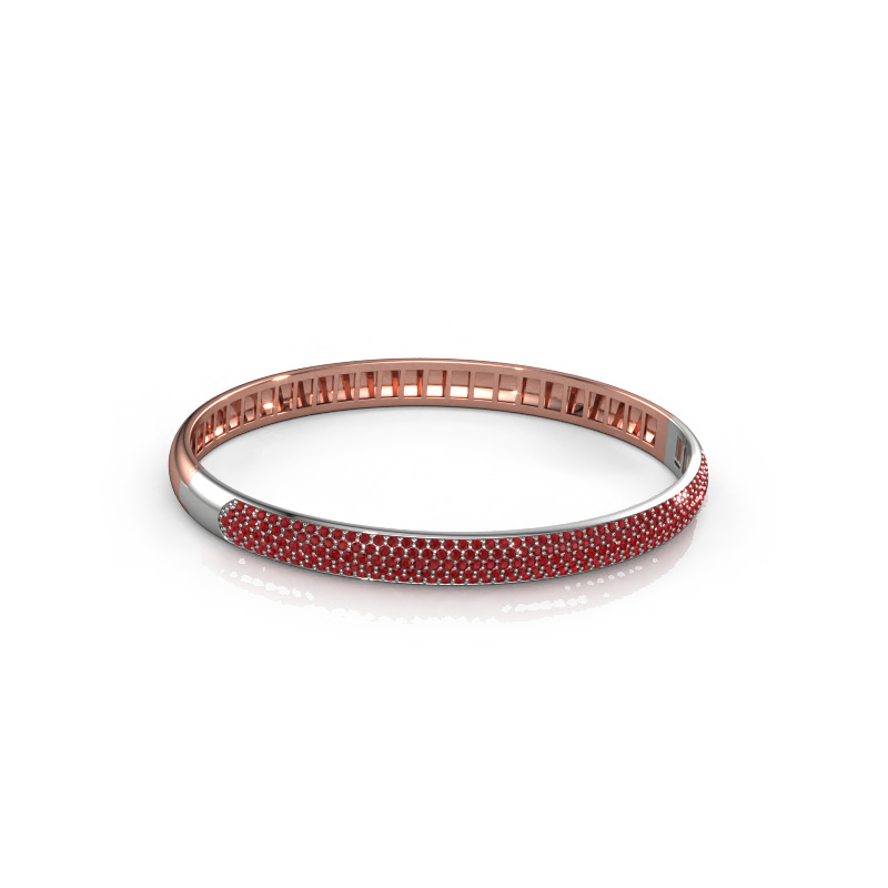 Bild von Armband Emely 6mm 585 Roségold Rubin 1.2 mm