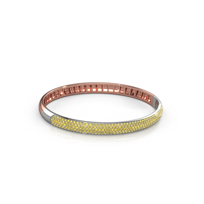 Bild von Armband Emely 6mm 585 Roségold Gelb Saphir 1.2 mm