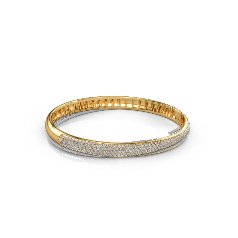 Immagine di Bracciale Emely 6mm 585 oro Diamante 2.013 crt