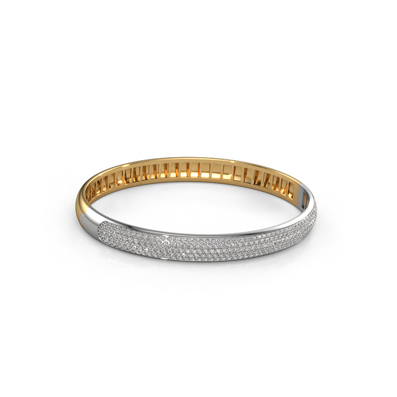 Image of Bangle Emely 7mm 585 gold Diamond 2.013 crt