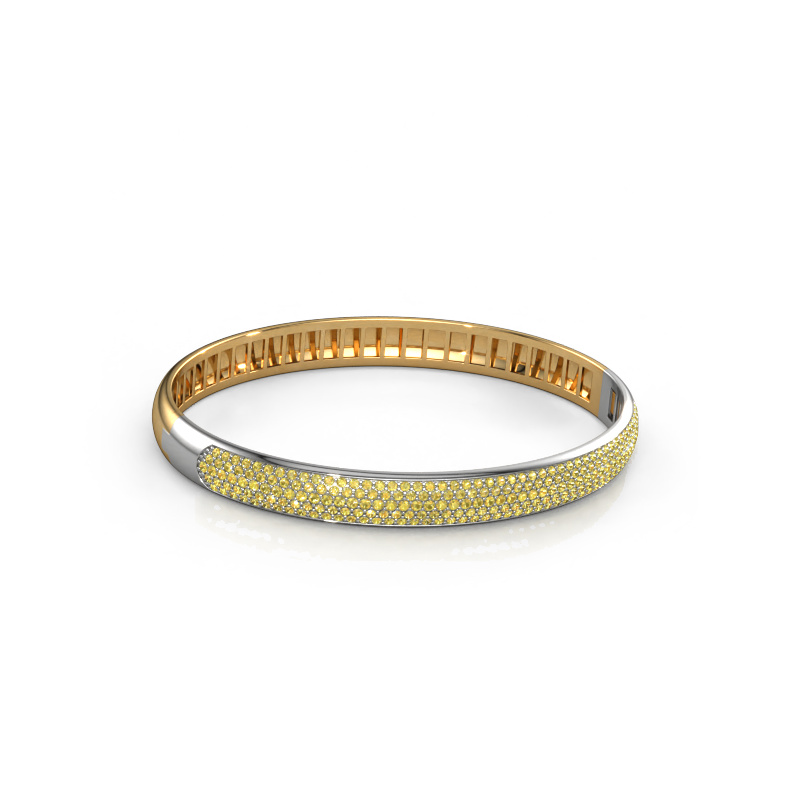 Bild von Armreif Emely 7mm 585 Gold Gelb Saphir 1.2 mm