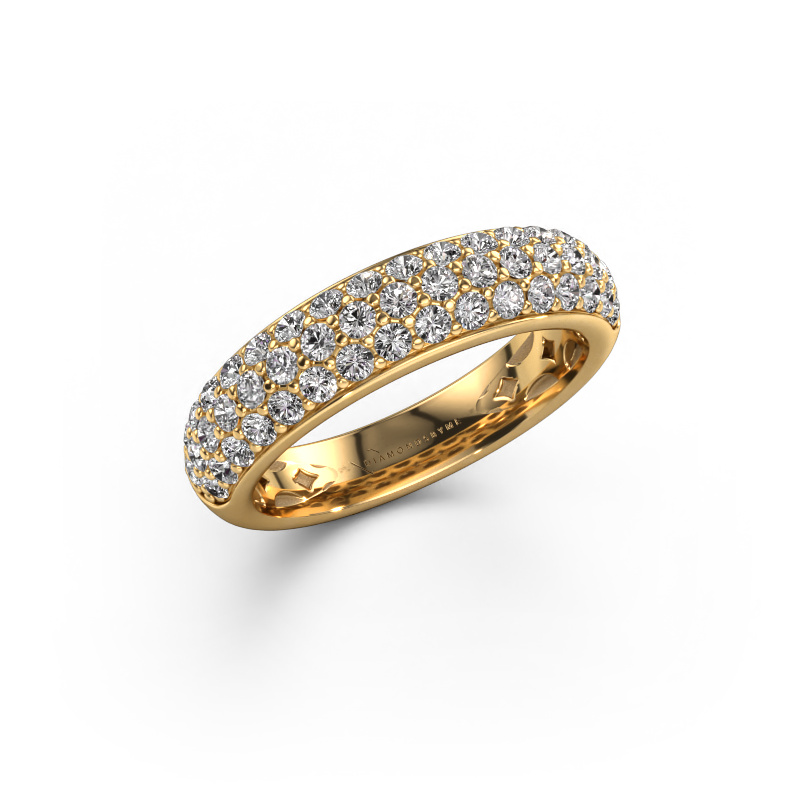 Image of Ring Emely 6 585 gold Zirconia 1.7 mm