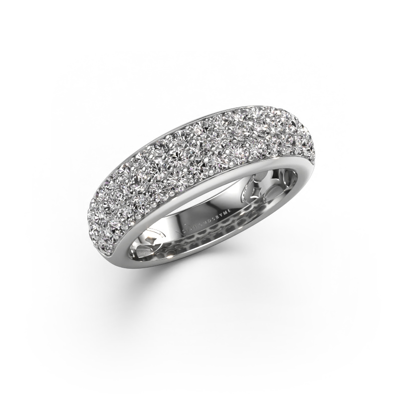 Image de Bague Emely 8 950 platine Zircone 1.9 mm