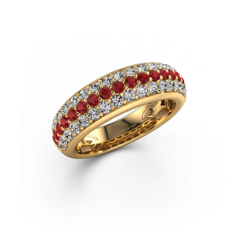 Image of Ring Emely 8 585 gold Ruby 1.9 mm