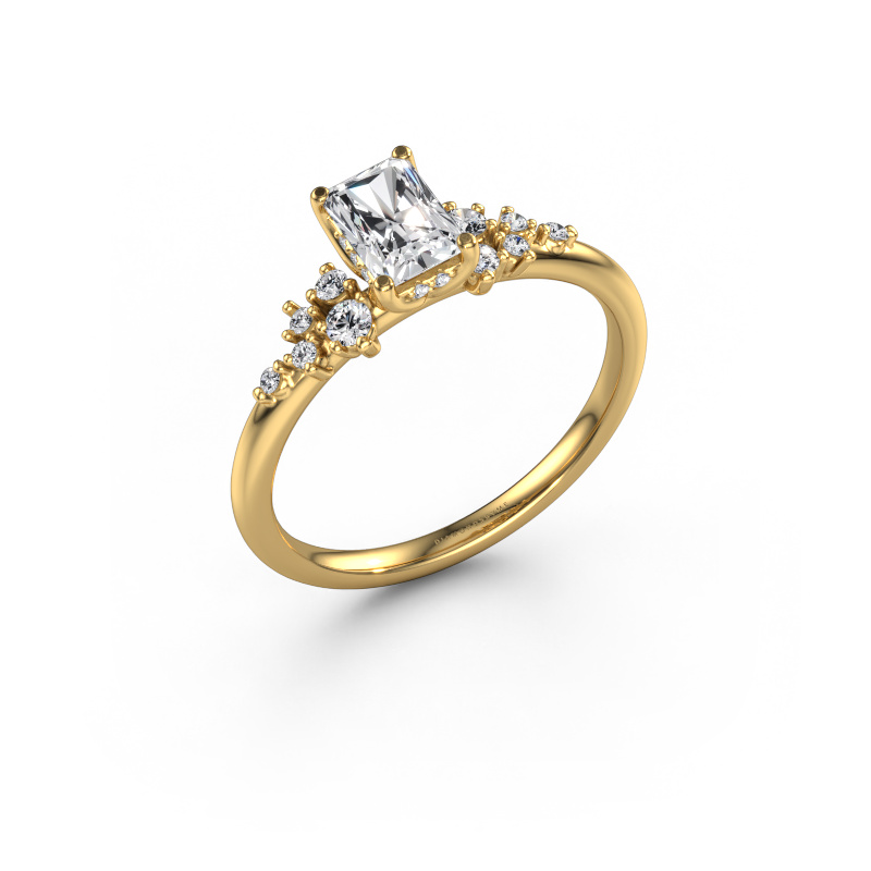 Image of Engagement ring Emma RAD 585 gold Diamond 0.823 crt