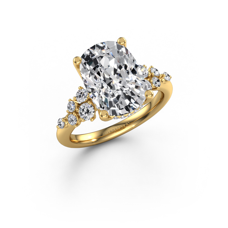 Image of Engagement ring Emma CSH 585 gold Lab grown diamond 5.478 crt