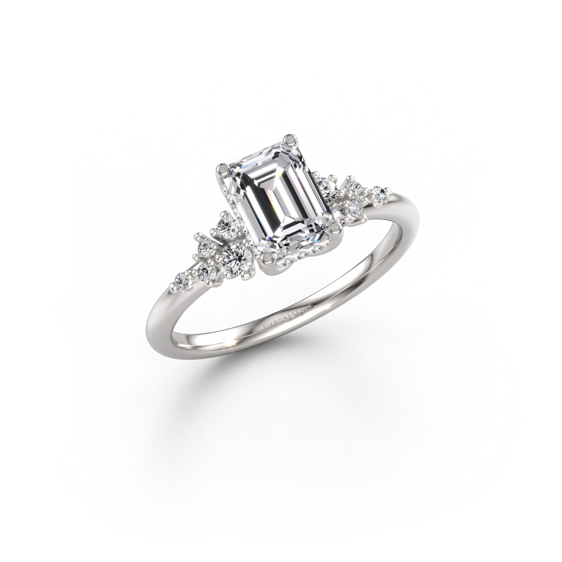 Immagine di Anello di fidanzamento Emma EME 585 oro bianco Diamante lab grown 1.347 crt