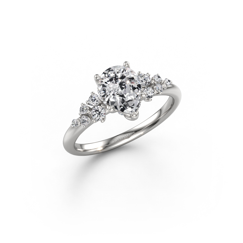 Image of Engagement ring Emma PER 950 platinum Diamond 1.247 crt