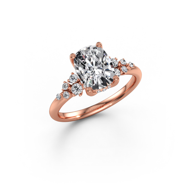 Bild av Förlovningsring Emma CSH 585 roséguld Labbodlad diamant 2.267 crt