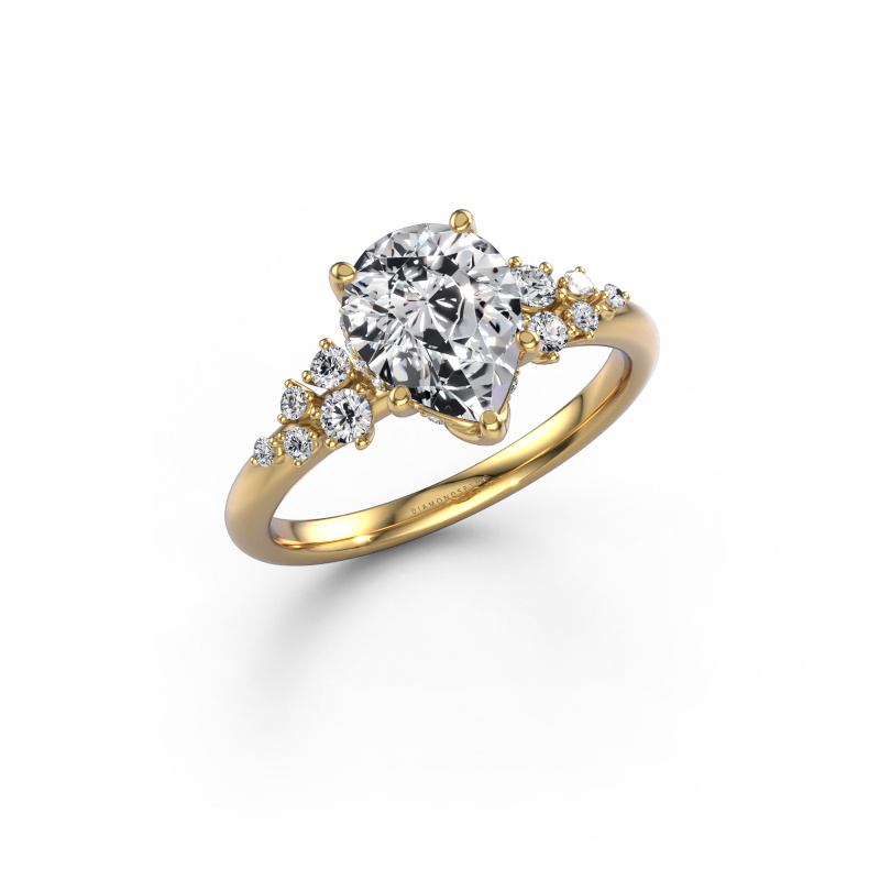 Image of Engagement ring Emma PER 585 gold Diamond 1.755 crt