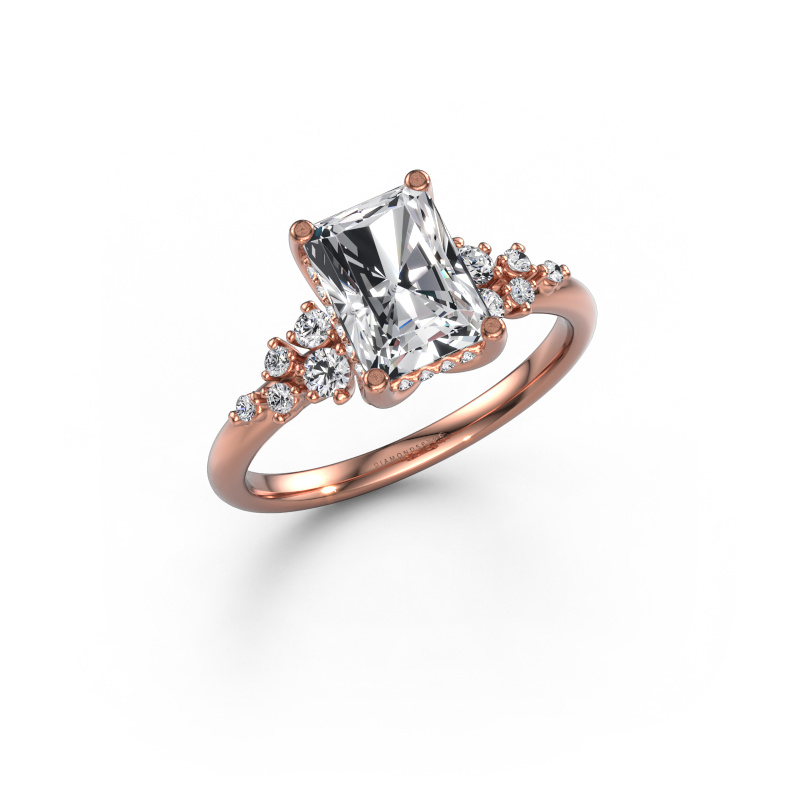 Bild von Verlobungsring Emma RAD 585 Roségold Lab-grown Diamant 2.033 crt