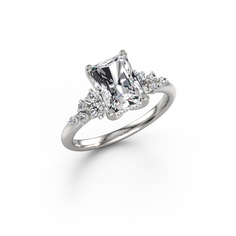 Bild von Verlobungsring Emma RAD 950 Platin Diamant 2.033 crt