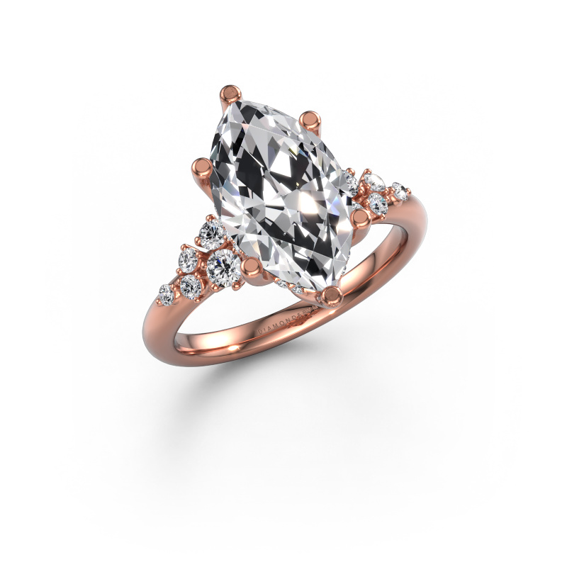 Bild von Verlobungsring Emma MRQ 585 Roségold Lab-grown Diamant 3.33 crt
